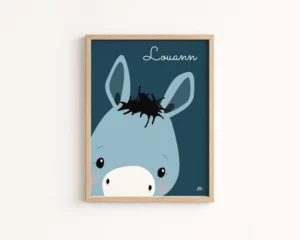 Affiche ane chambre bebe