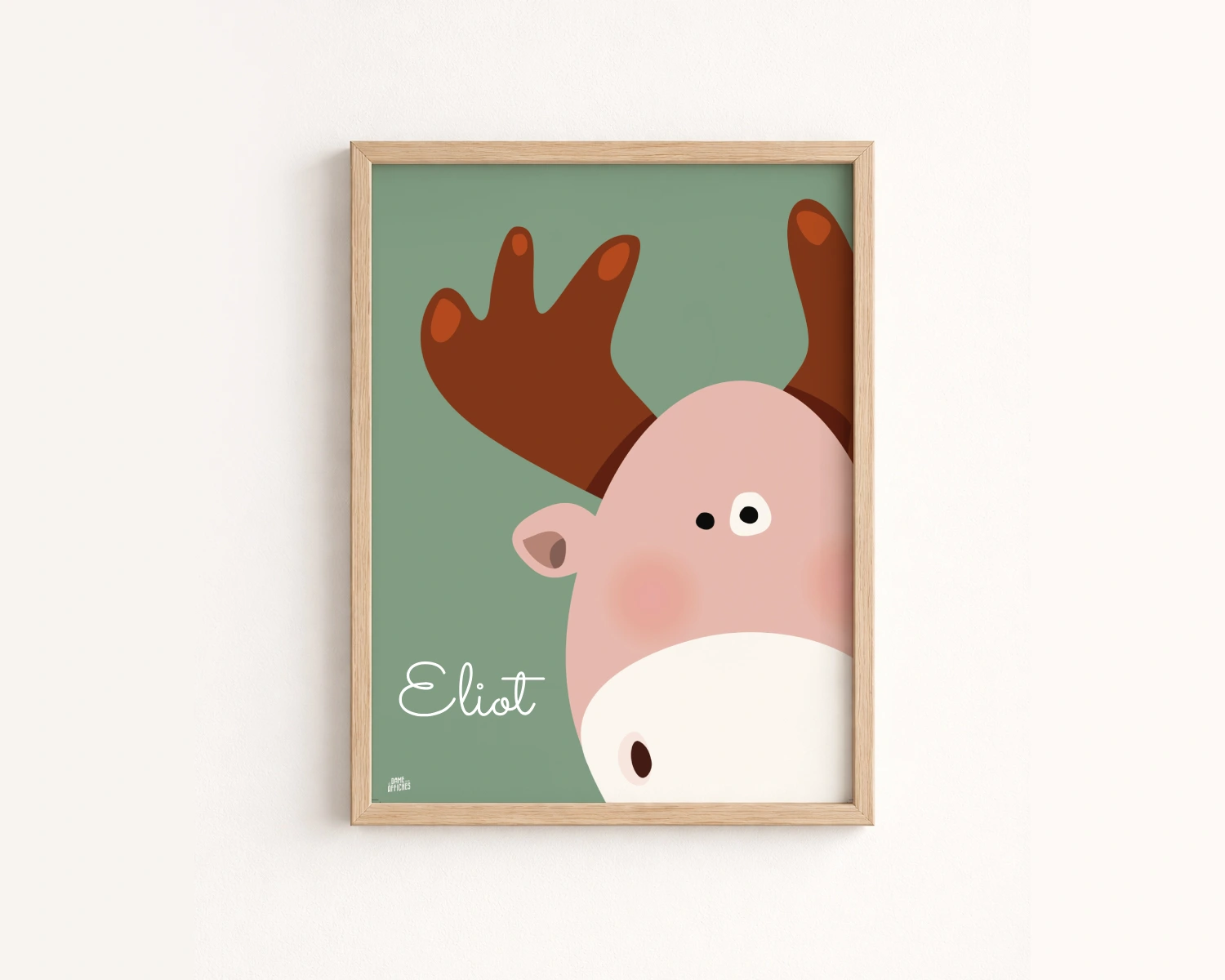 affiche elan chambre bebe