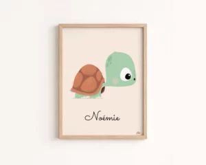 affiche-bebe-tortue