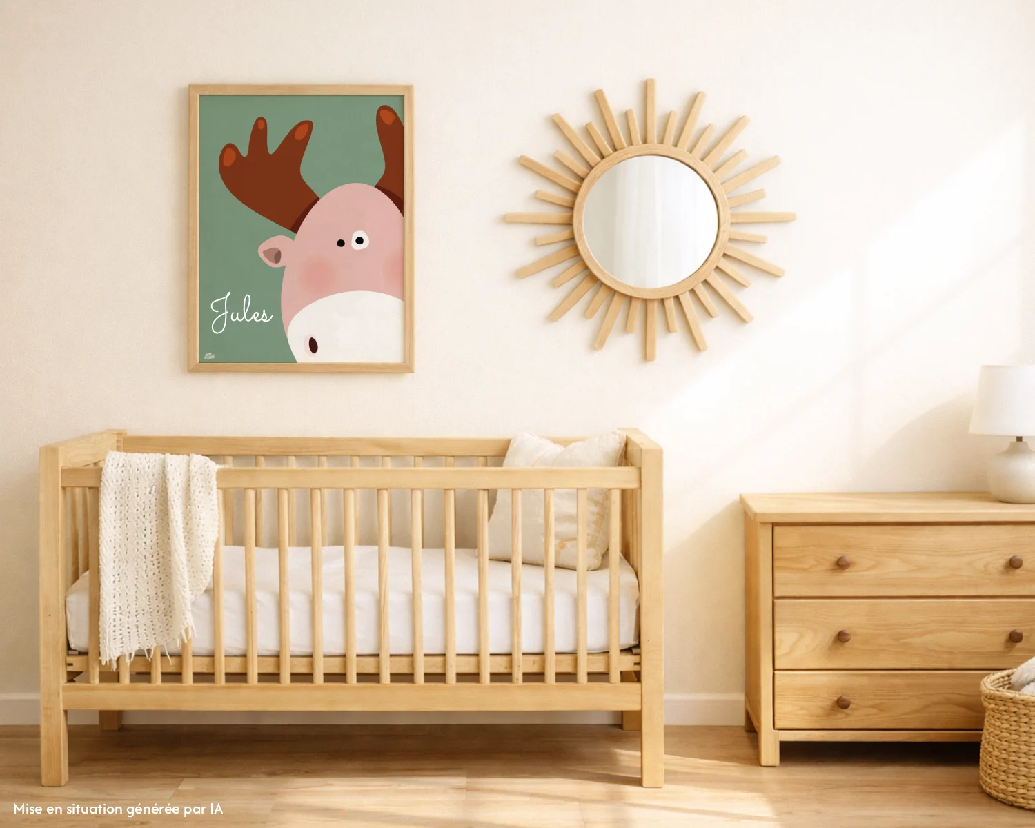 poster elan decoration chambre bebe